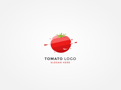 番茄标志设计(Tomato logo design)