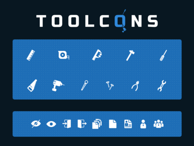 Toolcons - 字形中的工具(Toolcons - tools in glyphs)