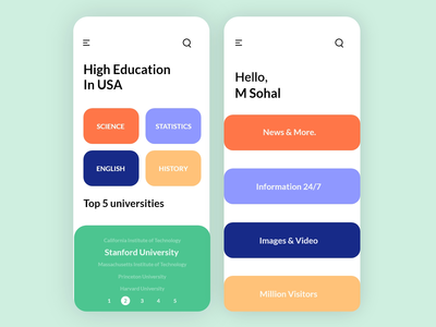 大学用户界面应用(University UI app)