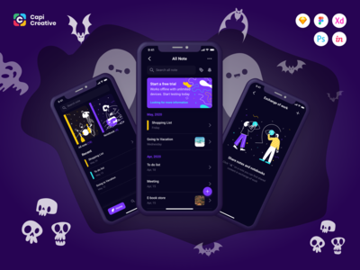 TopNote - Note Talking Mobile App (Light Theme) #7(TopNote - Note Talking Mobile App (Light Theme) #7)