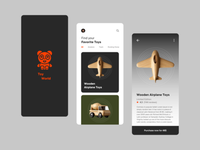 玩具店应用程序(Toy shop App)