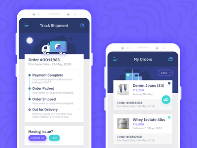 我的订单和跟踪(My Orders & Tracking)