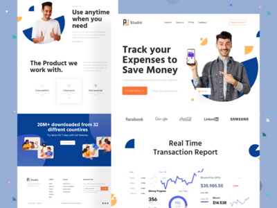 资金管理登陆页面(Money Management Landing page)