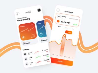 交易应用程序界面(Trading App UI)