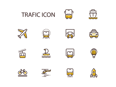 交通图标(Traffic Icon)