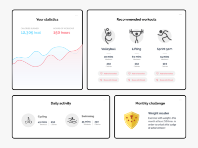 锻炼训练 UI 组件(Workout Training UI Components)