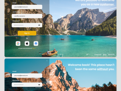 注册网络(sign up-in web)