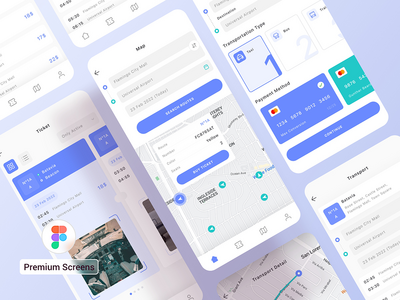 交通票流动应用程式(Transport Ticket Mobile App)