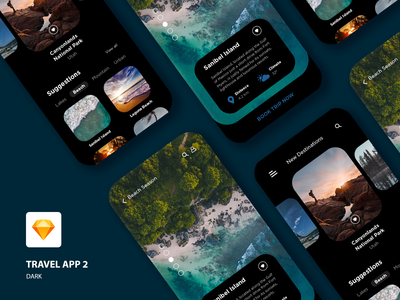 旅行 - 应用程序 UI 套件(Travel - Apps UI Kit)
