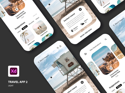 旅行 - 应用程序 UI 套件(Travel - Apps UI Kit)