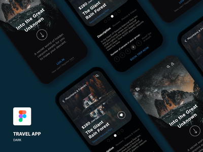 旅行 - 应用程序 UI 套件(Travel - Apps UI Kit)
