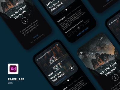 旅行 - 应用程序 UI 套件(Travel - Apps UI Kit)