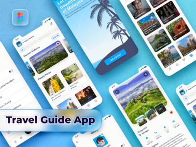 旅游指南应用程序设计(Travel Guide App Design)
