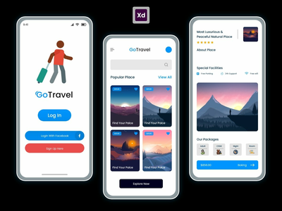 旅行-UI套件(Travel -UI Kit)