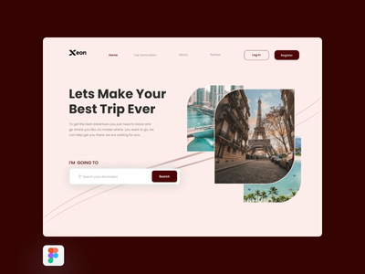 旅行社网页标题(Travel Agency Web Header)