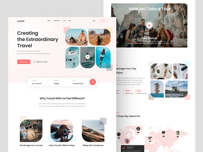 旅游登陆页面 2(Travel Landing Page 2)