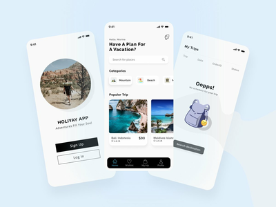 旅游手机应用✈️(Travel Mobile App✈️)
