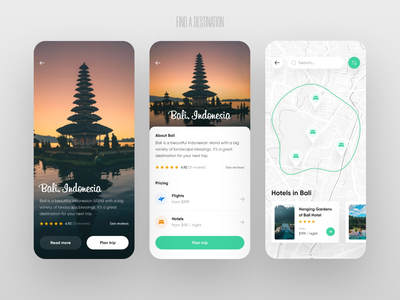旅行应用程序用户界面 - 3(Travel App UI - 3)