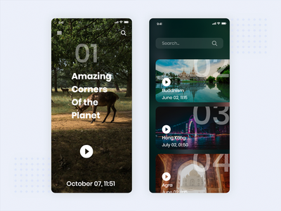 旅游应用 UI 套件(Travel App UI Kit)