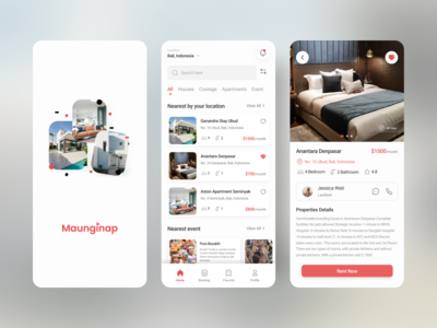 旅游预订应用概念 2(Travel Booking App Concept 2)