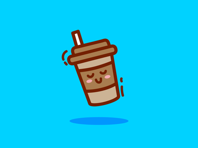 咖啡涂鸦插图(Coffee doodle illustration)