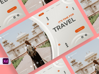 旅行英雄标题(Travel hero header)