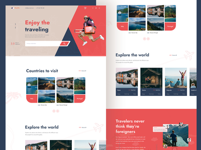 旅行社网站设计(Travel Agency Website Design)