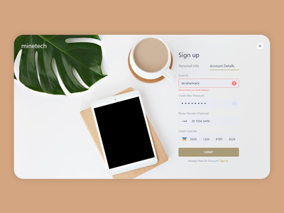 注册入职免费 UI 套件(Sign Up Onboarding Free UI Kit)