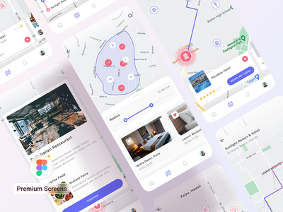 旅游地图移动应用(Travel Map Mobile App)