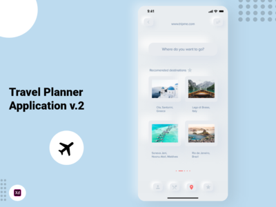 旅行计划应用程序 v.2(Travel Planner Application v.2)