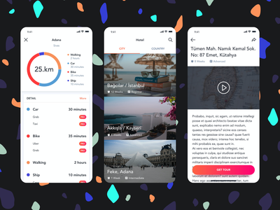 旅游 UI 概念(Travel UI Concept)