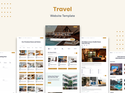 旅行社网站模板(Travel Agency Website Template)