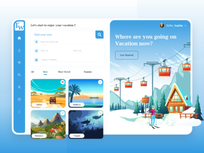 旅游世界 - 网络应用(Travel World - Web App)