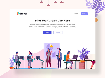 Treva - 求职平台探索(Treva - Job Hiring Platform Exploration)