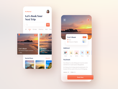Trip Mate - 预订应用程序(Trip Mate - Booking App)