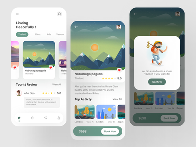 旅游移动应用(Travel Mobile App)