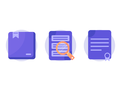 三胞胎文件图标(Triplet documents icon)