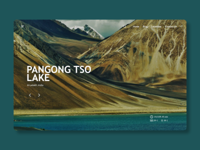 旅行网页登陆页面(Trip Web Landing Page)