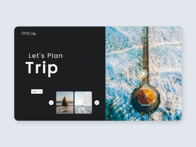 Trip Web 登陆页面变暗(Trip Web Landing Page dark)