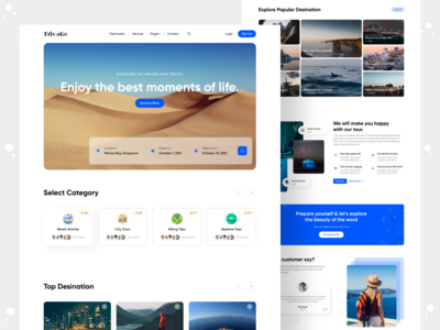 Trivago - 旅行社网站(Trivago - Travel Agency  Website)