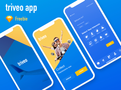 Triveo 应用程序用户界面(Triveo app ui)
