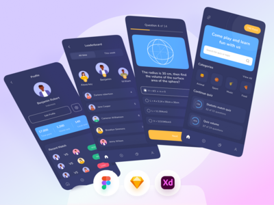 琐事测验移动应用程序(Trivia Quiz Mobile App)