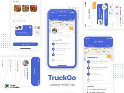 TruckGo - 物流移动应用程序 #3(TruckGo - Logistics Mobile App #3)
