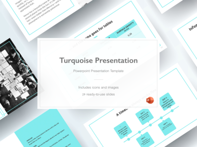 绿松石演示 - 终极演示模板(Turquoise Presentation - Ultimate Presentation Template)