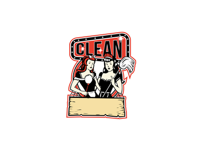 双清洁女仆复古(Twin Cleaner Maid Retro)