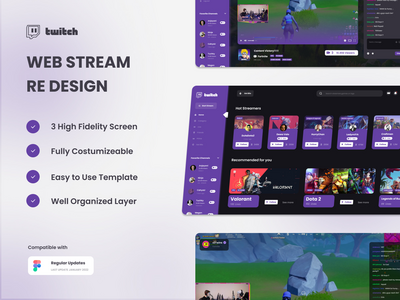 Twitch 应用重新设计挑战(Twitch App Redesign Challenge)