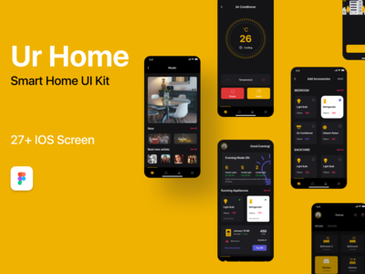Ur Home - 智能家居 UI 套件(Ur Home - Smart Home UI Kit)