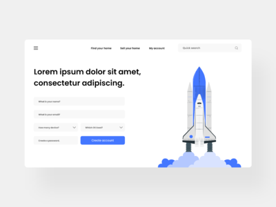 注册-网页概念(Sign Up - Web page concept)