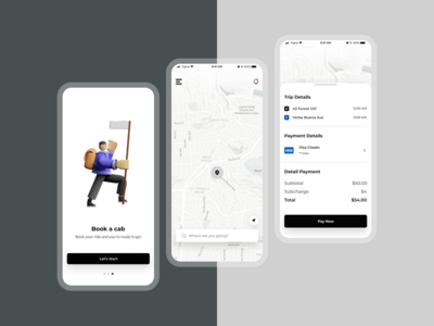 优步应用重新设计挑战(Uber App Redesign Challenge)