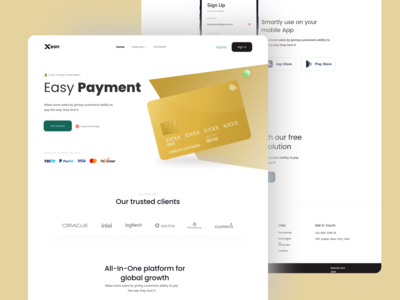 银行业务 - 登陆页面(Banking - landing page)